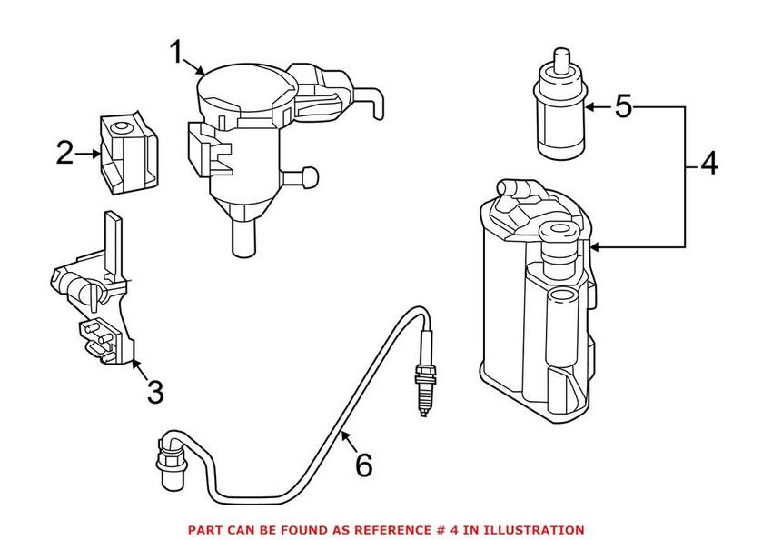 Mercedes Vapor Canister 2054704000